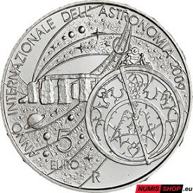 5 euro Medzinárodný rok astronómie