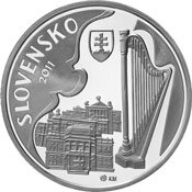 10 eur Slovensko 2011 - Ján Cikker - PROOF