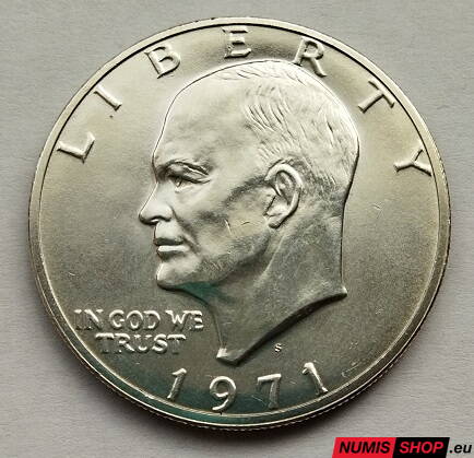 USA - Silver dollar - 1971 - Eisenhower - S