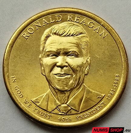 USA Presidential 1 dollar - 2016 - 40th Ronald Reagan - P