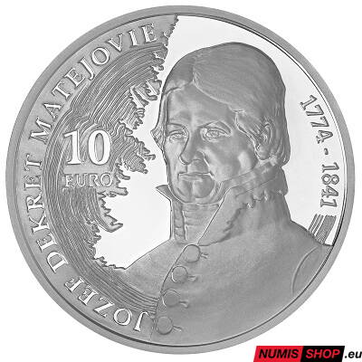 10 eur Slovensko 2024 - Jozef Dekret Matejovie - PROOF