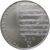 200 Kč ČR 2010 – Gustav Mahler - BK