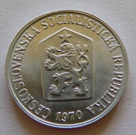 Československo - 5 halier - 1970