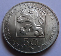 50 Kčs ČSSR 1972 - J. V. Myslbek