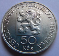 50 Kčs ČSSR 1978 - Mincovňa Kremnica