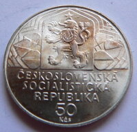 50 Kčs ČSSR 1979 - Zjazd KSČ