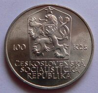 100 Kčs ČSSR 1985 - Konferencia v Helsinkách