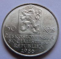 50 Kčs ČSSR 1986 - Bratislava