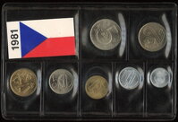 Sada mincí ČSSR 1981
