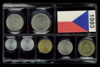 Sada mincí ČSSR 1983