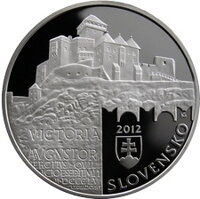 20 eur Slovensko 2012 - Pamiatková rezervácia Trenčín - BK