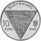 10 eur Slovensko 2012 - Chatam Sofer - BU