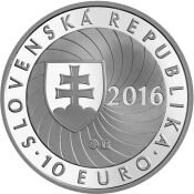 10 eur Slovensko 2016 - Predsedníctvo - PROOF 