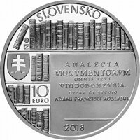10 eur Slovensko 2018 - Adam František Kollár - PROOF