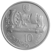 10 eur Slovensko 2009 - Aurel Stodola - PROOF