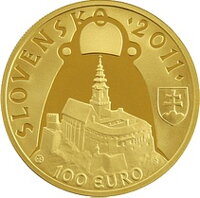 100 eur Slovensko 2011 - Pribina