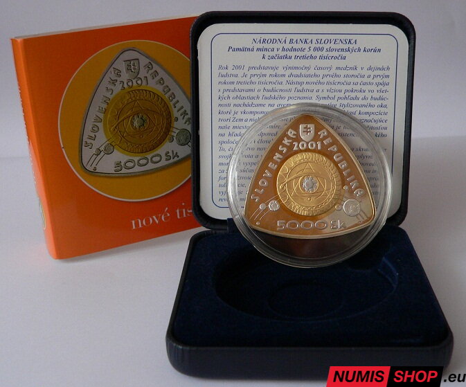 5000 Sk Slovensko 2001 - 3. tisícročie