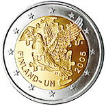Fínsko 2 euro 2005 - 60. výročie založenia OSN - UNC