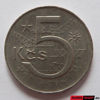 5 korún - Československo - 1984