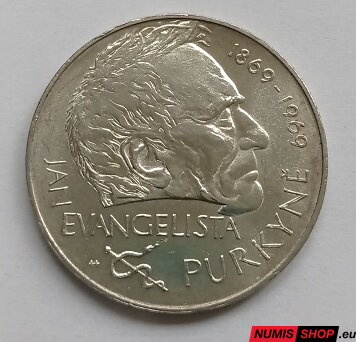 25 Kčs ČSSR 1969 - J. E. Purkyně