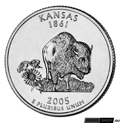 USA Quarter 2005 - Kansas - D - UNC
