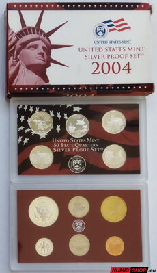 USA sada 2004 Silver PROOF