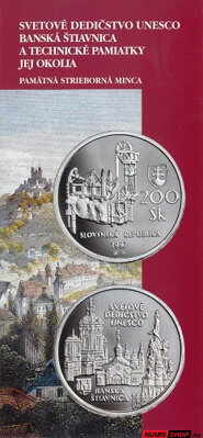 200 Sk Slovensko 1997 - Banská Štiavnica - leták