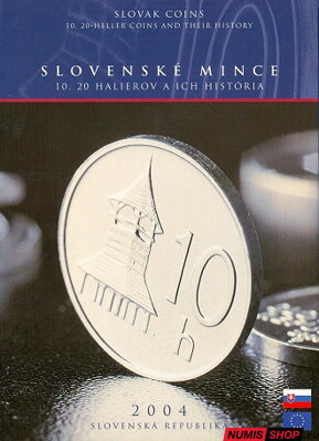 Sada mincí SR 2004 - strieborný 10 a 20 h - PROOF