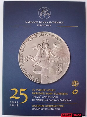 Sada mincí SR 2018 - 25. výročie vzniku NBS - privátne vydanie NBS