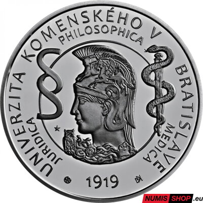 10 eur Slovensko 2019 - Univerzita Komenského - BK
