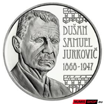10 eur Slovensko 2018 - Dušan Samuel Jurkovič - PROOF