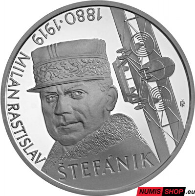 10 eur Slovensko 2019 - M. R. Štefánik - PROOF
