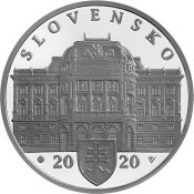 10 eur Slovensko 2020 - Slovenské národné divadlo - PROOF