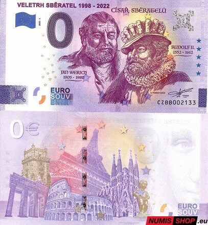 Česká republika - 0 euro souvenir - Werich