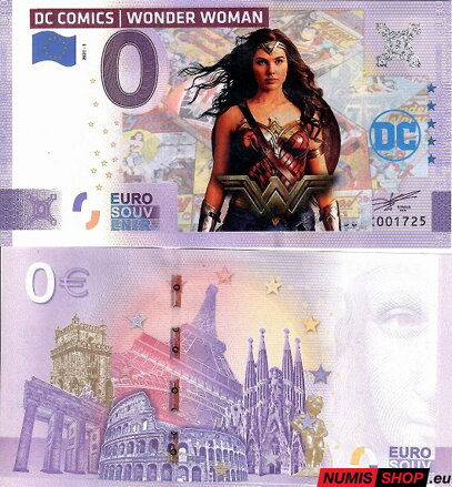 COLOR - 0 euro souvenir - 2026 - DC Comics - Wonder Woman