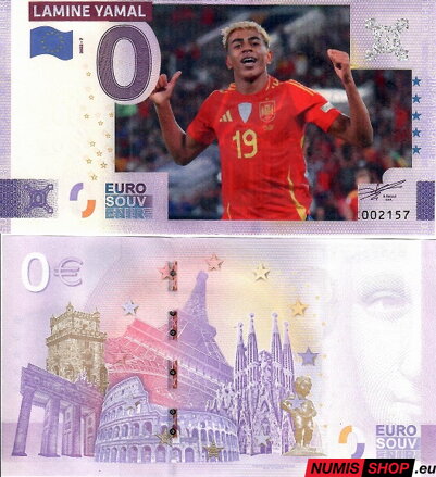 COLOR - 0 euro souvenir - 2026 - Lamine Yamal