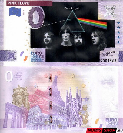 COLOR - 0 euro souvenir - 2026 - Pink Floyd