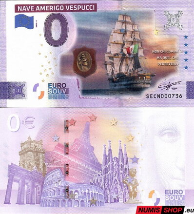 COLOR - 0 euro souvenir - 2025 - Amerigo Vespucci
