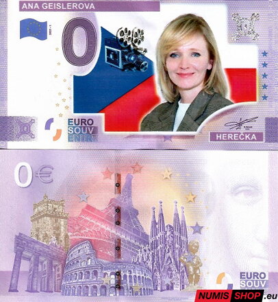 COLOR - 0 euro souvenir - 2025 - Ana Geislerová