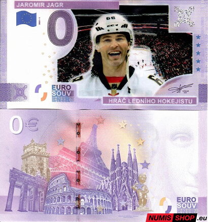 COLOR - 0 euro souvenir - 2025 - Jaromír Jágr