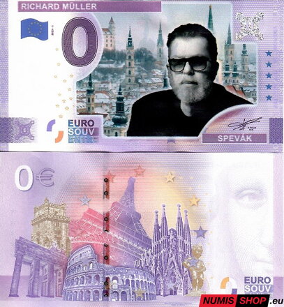 COLOR - 0 euro souvenir - 2025 - Richard Muller