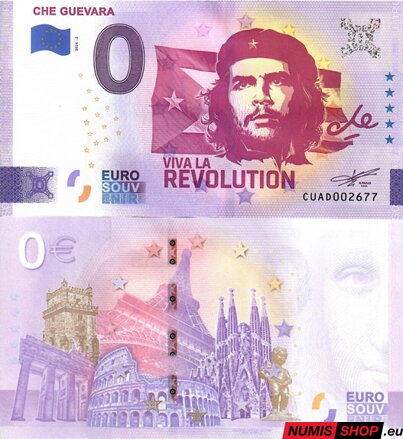 Kuba - 0 euro souvenir - Che Guevara 2