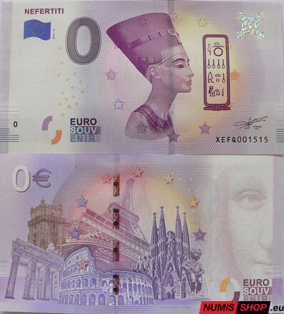 Nemecko - 0 euro souvenir - Nefertiti