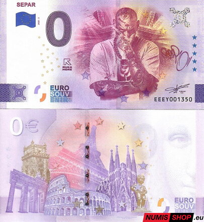 Slovensko - 0 euro souvenir - Separ 2025