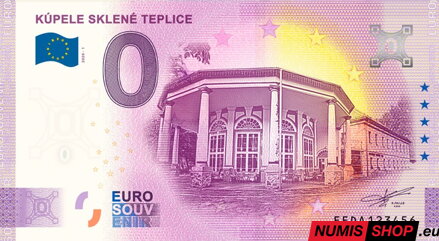 Slovensko - 0 euro souvenir - Kúpele Sklené Teplice
