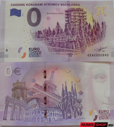 Slovensko - 0 euro souvenir - Bachledova dolina