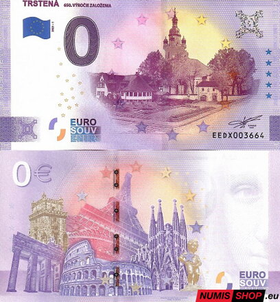 Slovensko - 0 euro souvenir - Trstená