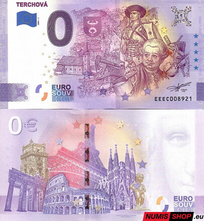 Slovensko - 0 euro souvenir - Terchová - anniversary