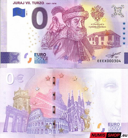 Slovensko - 0 euro souvenir - Juraj Turzo