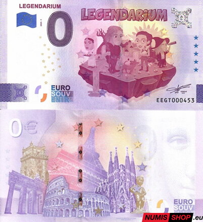 Slovensko - 0 euro souvenir - Legendarium